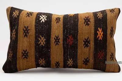 Kilim Pillow Cover - 1' 8" x 1'  (20" x 12")