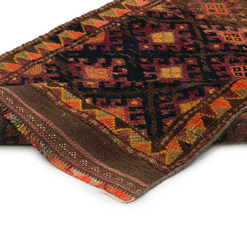 Vintage Tribal Runner Rug - 3' 2" x 12' 9" (38" x 153") - K0075410