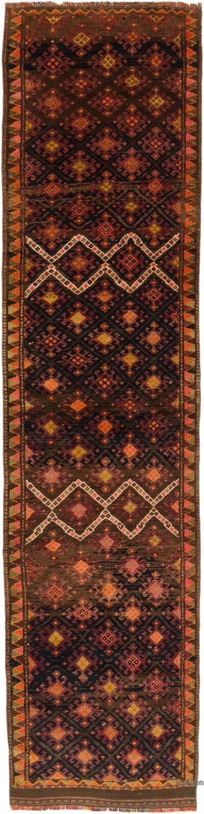 Vintage Tribal Runner Rug - 3' 2" x 12' 9" (38" x 153")