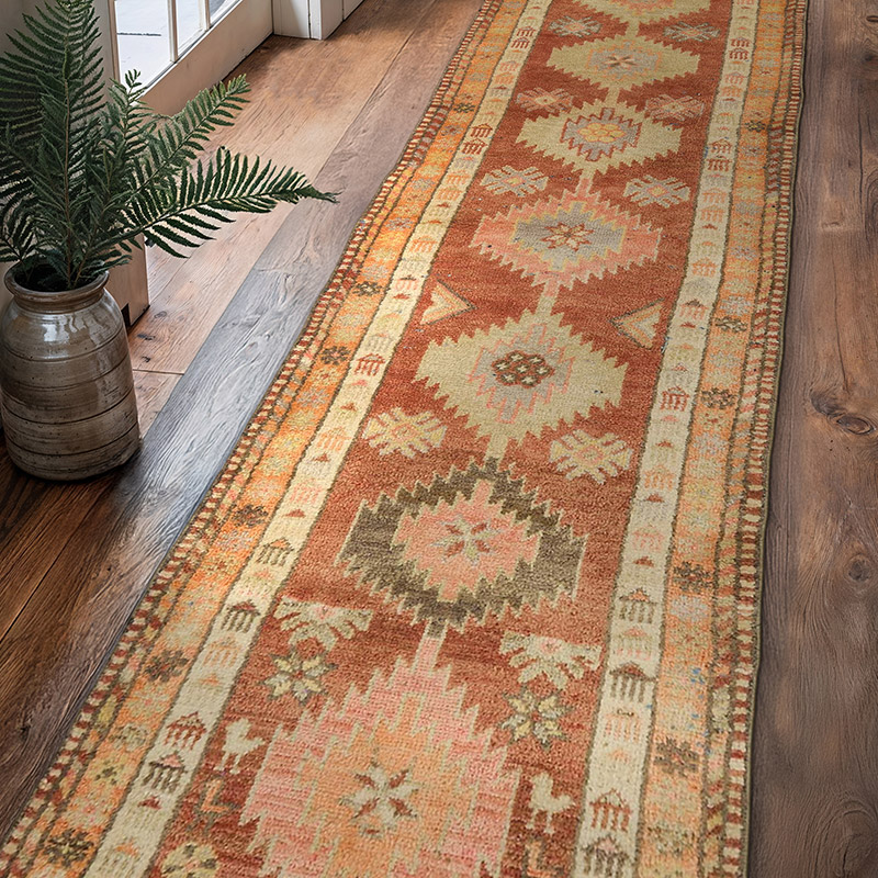 Vintage Anadolu Yolluk - 81 cm x 313 cm - K0075415