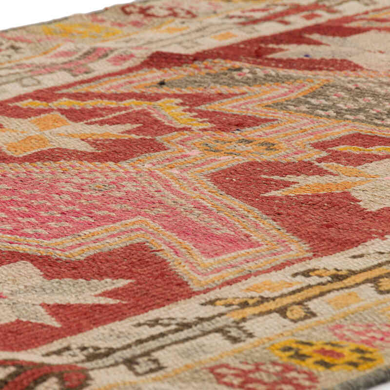 Alfombra Vintage de pasillo - 87 cm x 392 cm - K0075418