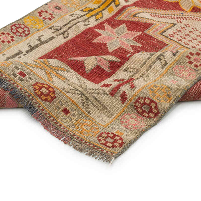 Alfombra Vintage de pasillo - 87 cm x 392 cm - K0075418