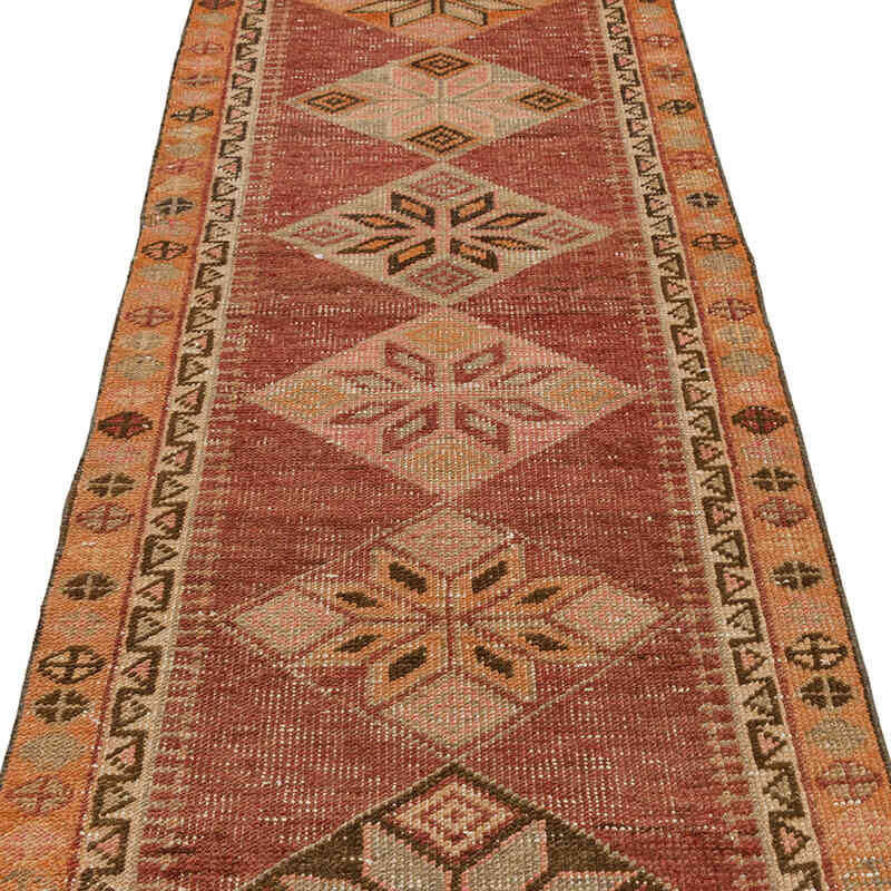 Vintage Anadolu Yolluk - 85 cm x 376 cm - K0075419