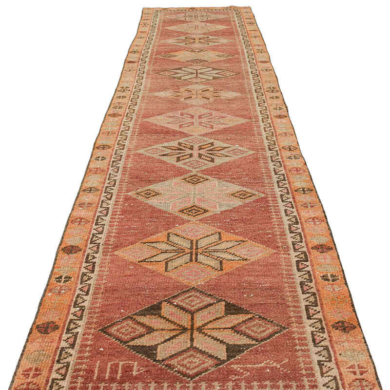 Vintage Anadolu Yolluk - 85 cm x 376 cm - K0075419