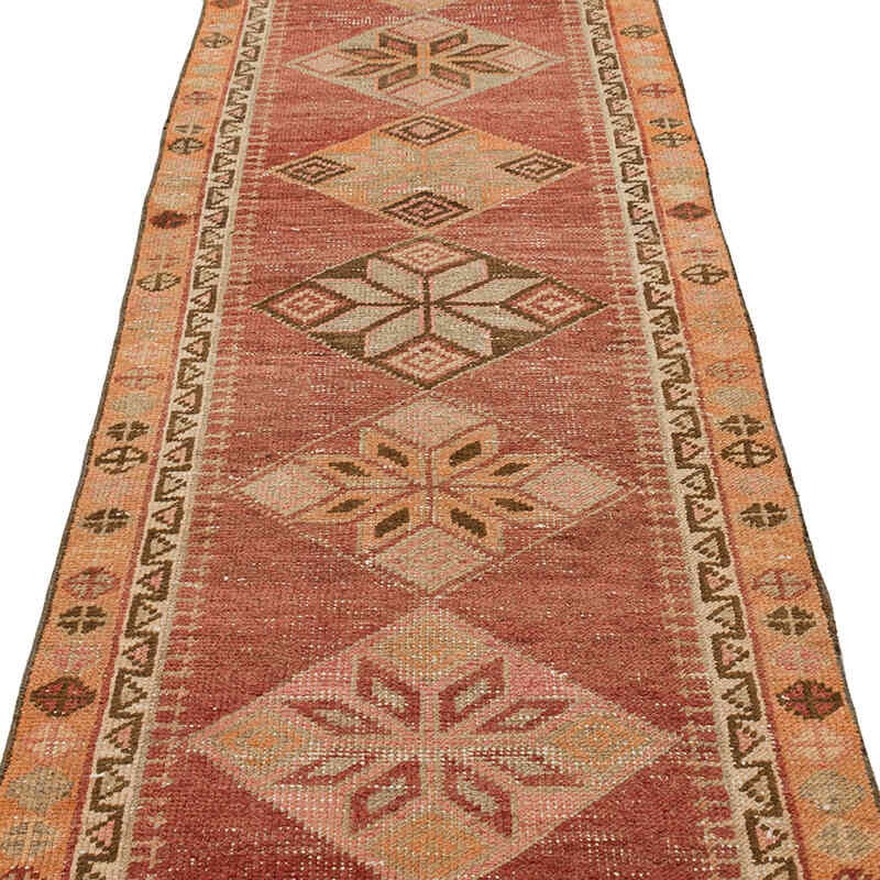 Vintage Anadolu Yolluk - 85 cm x 376 cm - K0075419