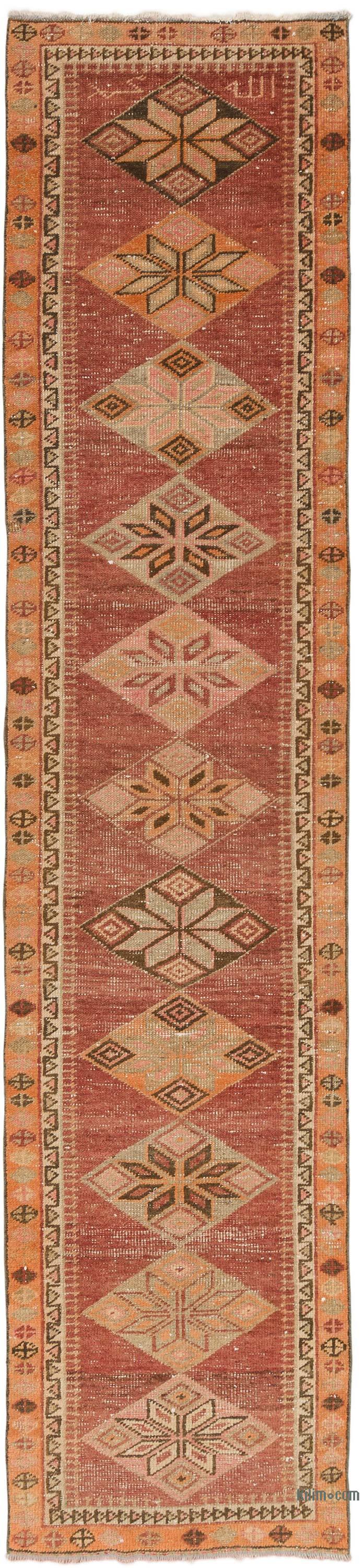 Vintage Anadolu Yolluk - 85 cm x 376 cm - K0075419