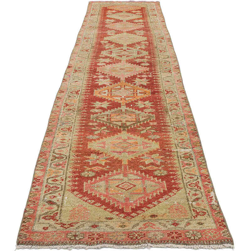 Vintage Anadolu Yolluk - 79 cm x 326 cm - K0075420