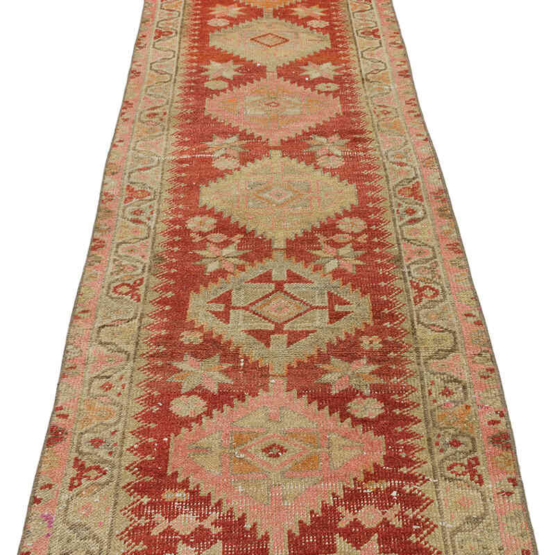 Vintage Anadolu Yolluk - 79 cm x 326 cm - K0075420