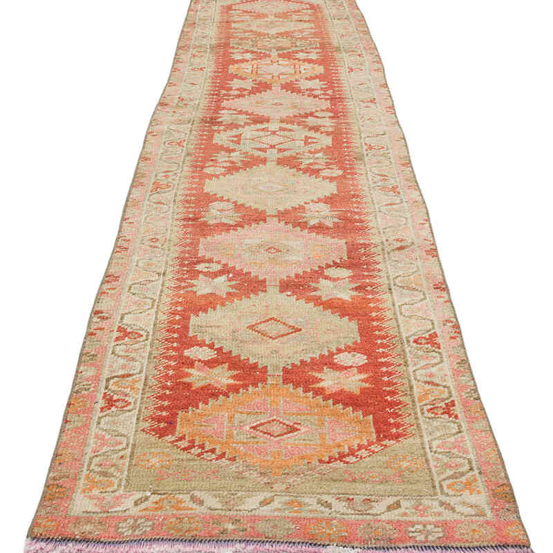 Vintage Anadolu Yolluk - 79 cm x 326 cm - K0075420