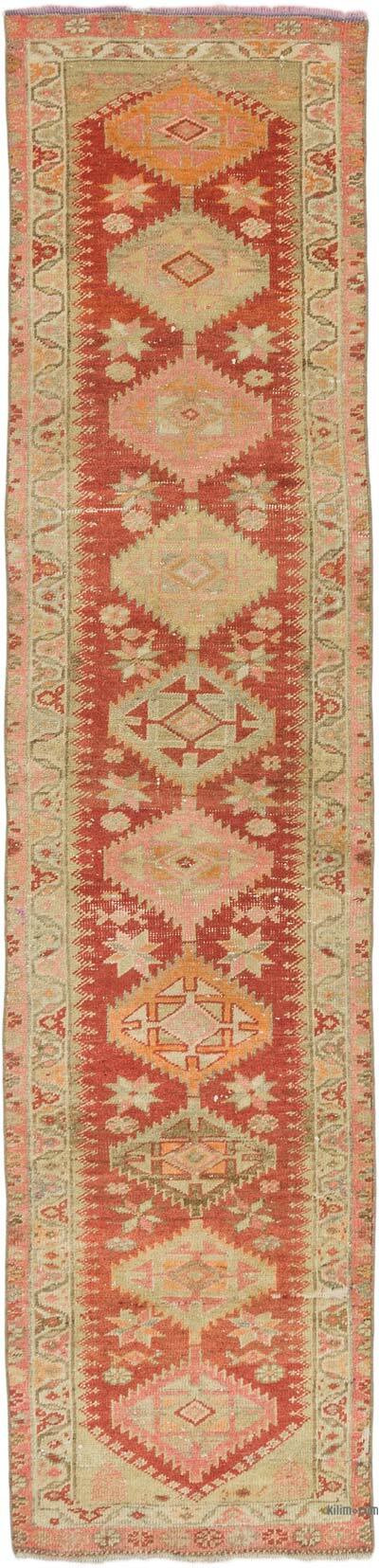 Vintage Anadolu Yolluk - 79 cm x 326 cm