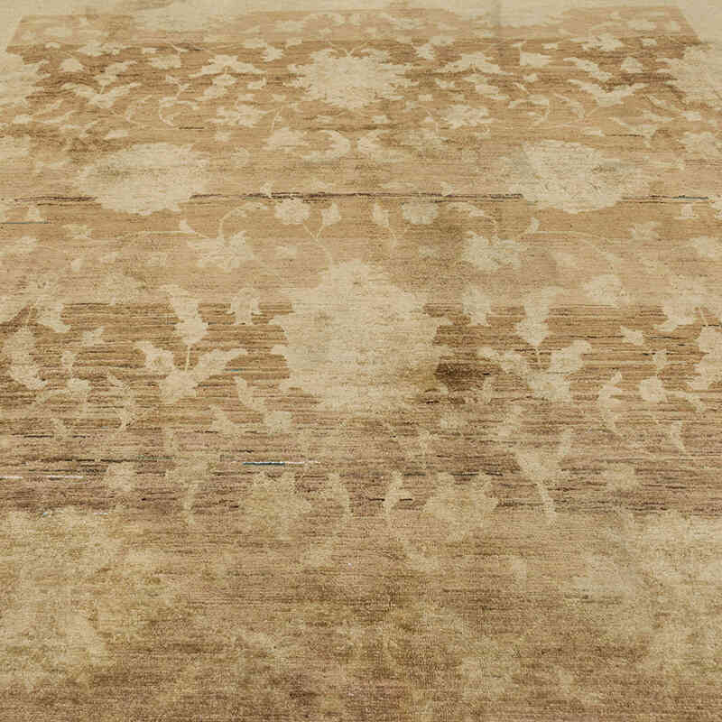 Vintage Hand-Knotted Oriental Rug - 8' 11" x 11' 6" (107" x 138") - K0075422