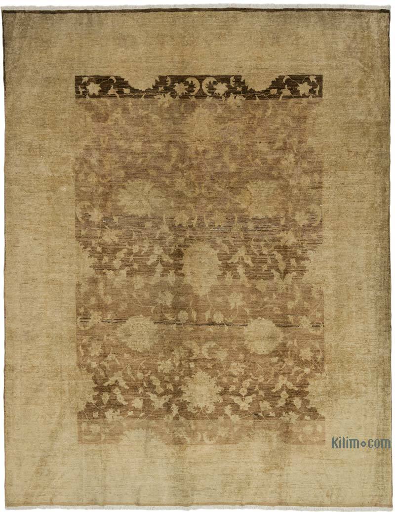 Vintage Hand-Knotted Oriental Rug - 8' 11" x 11' 6" (107" x 138") - K0075422