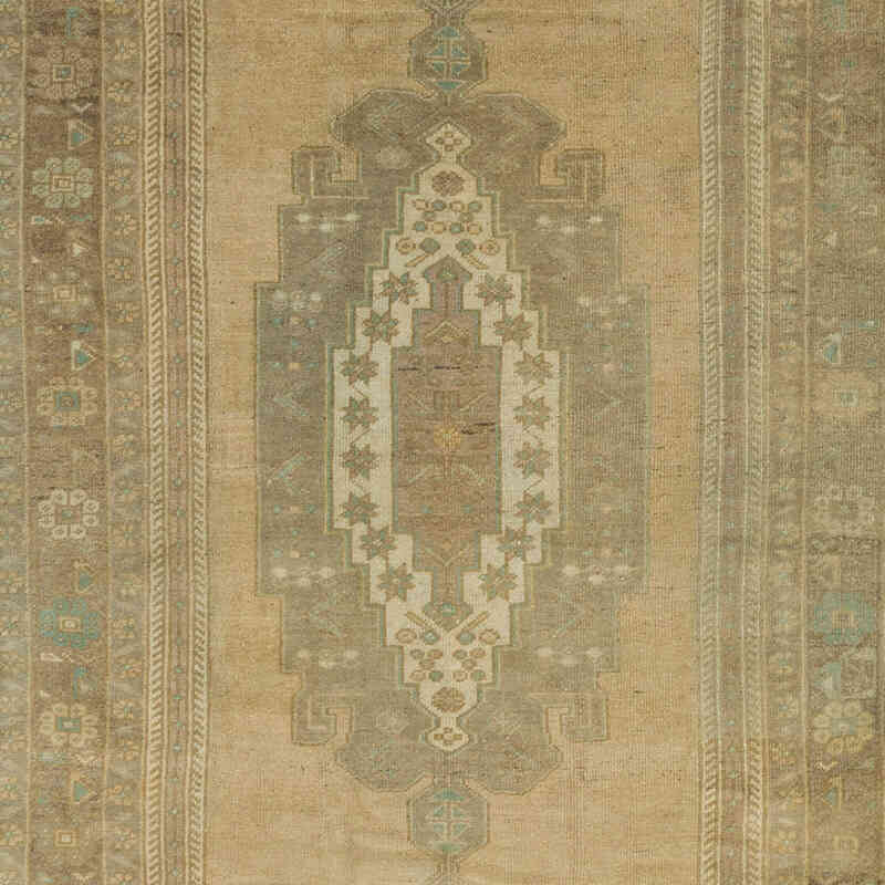 Alfombra Vintage Turca Anudada a Mano - 300 cm x 350 cm - K0075423