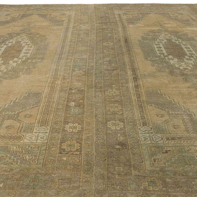 Alfombra Vintage Turca Anudada a Mano - 300 cm x 350 cm - K0075423