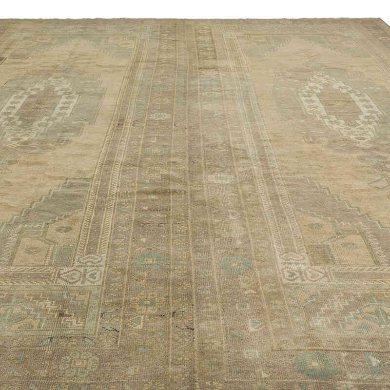 Alfombra Vintage Turca Anudada a Mano - 300 cm x 350 cm - K0075423