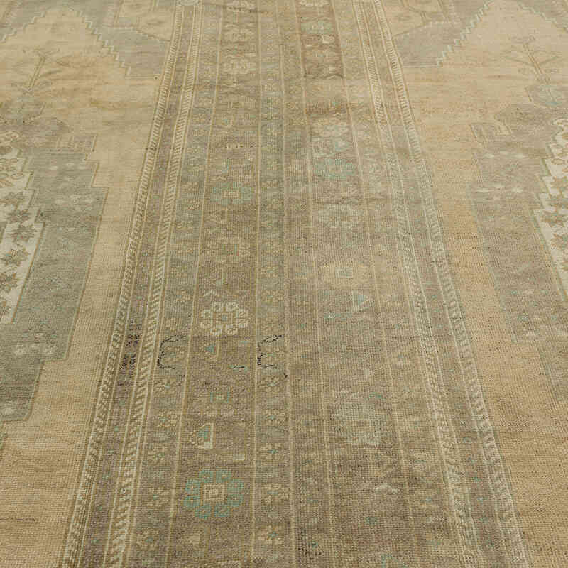 Alfombra Vintage Turca Anudada a Mano - 300 cm x 350 cm - K0075423