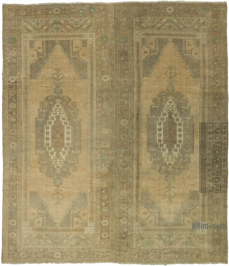 Alfombra Vintage Turca Anudada a Mano - 300 cm x 350 cm - K0075423