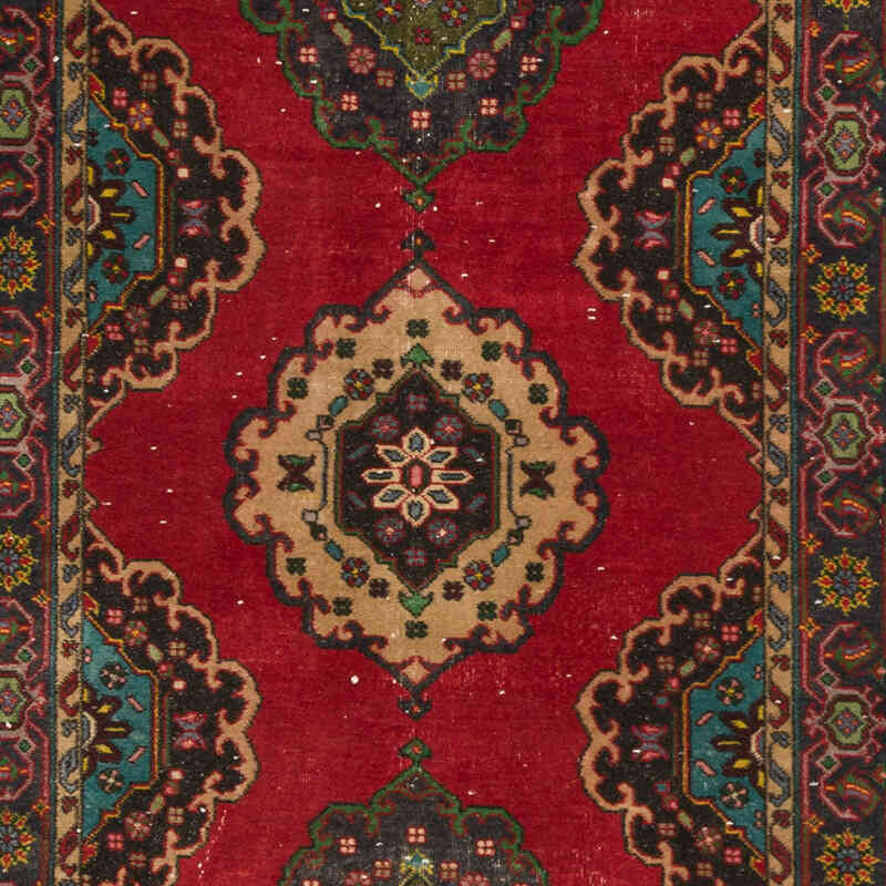 Alfombra Vintage Turca Anudada a Mano - 287 cm x 405 cm - K0075424