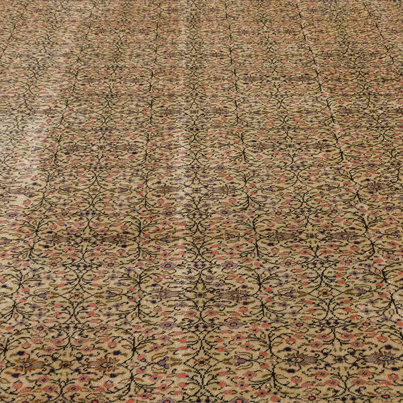 Vintage Turkish Hand-Knotted Rug - 9' 3" x 13' 1" (111" x 157") - K0075425