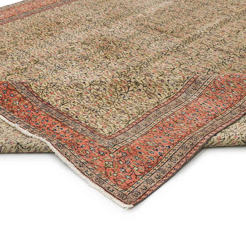 Vintage Turkish Hand-Knotted Rug - 9' 3" x 13' 1" (111" x 157") - K0075425