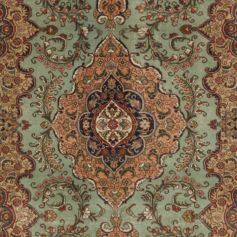 Vintage Hand-Knotted Oriental Rug - 8' 6" x 11' 7" (102" x 139") - K0075430