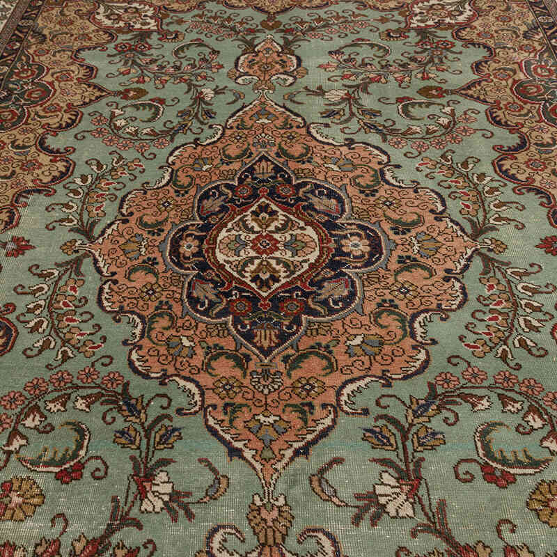Vintage Hand-Knotted Oriental Rug - 8' 6" x 11' 7" (102" x 139") - K0075430