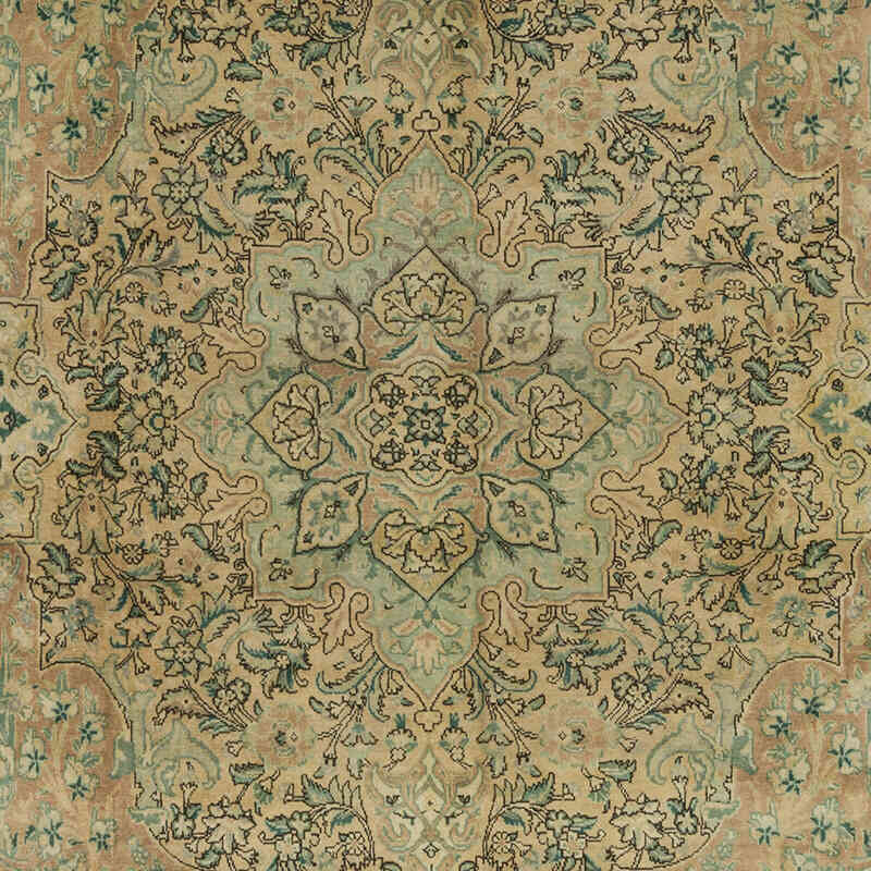 Vintage Hand-Knotted Oriental Rug - 10'  x 13'  (120" x 156") - K0075433