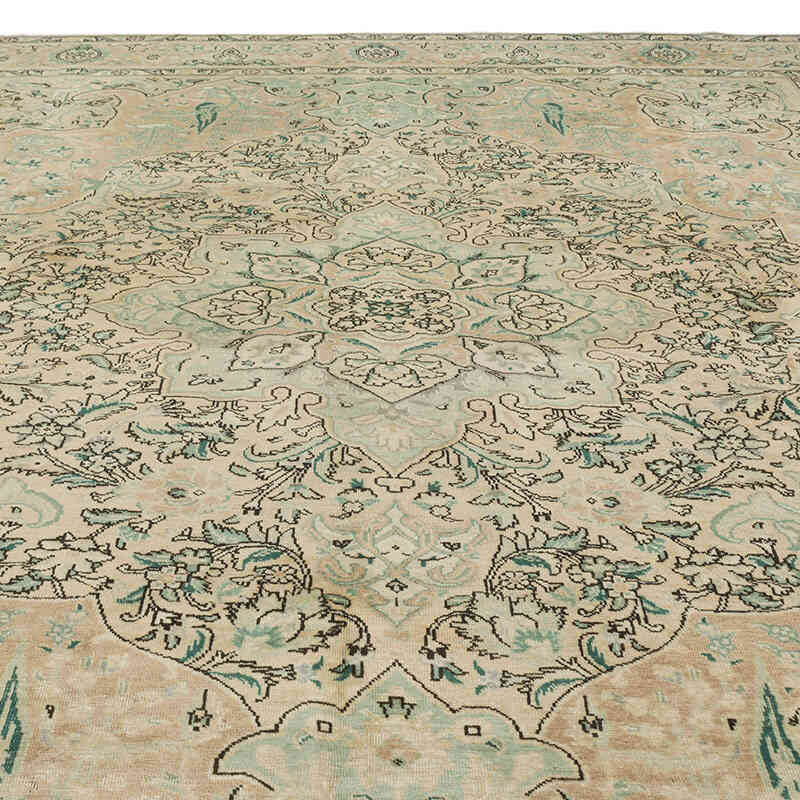 Vintage Hand-Knotted Oriental Rug - 10'  x 13'  (120" x 156") - K0075433