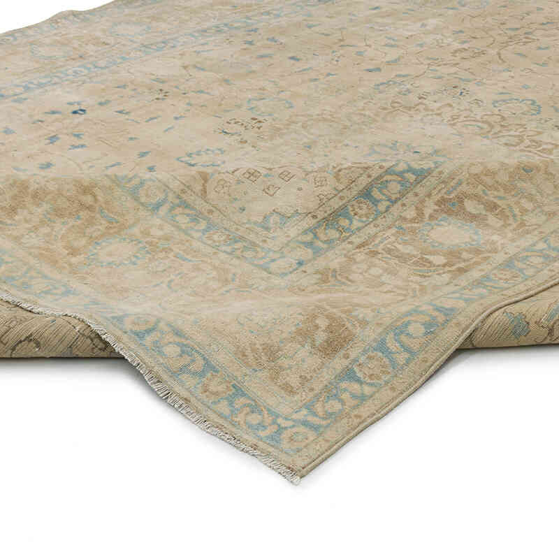 El Dokuma Vintage Halı - 301 cm x 371 cm - K0075437