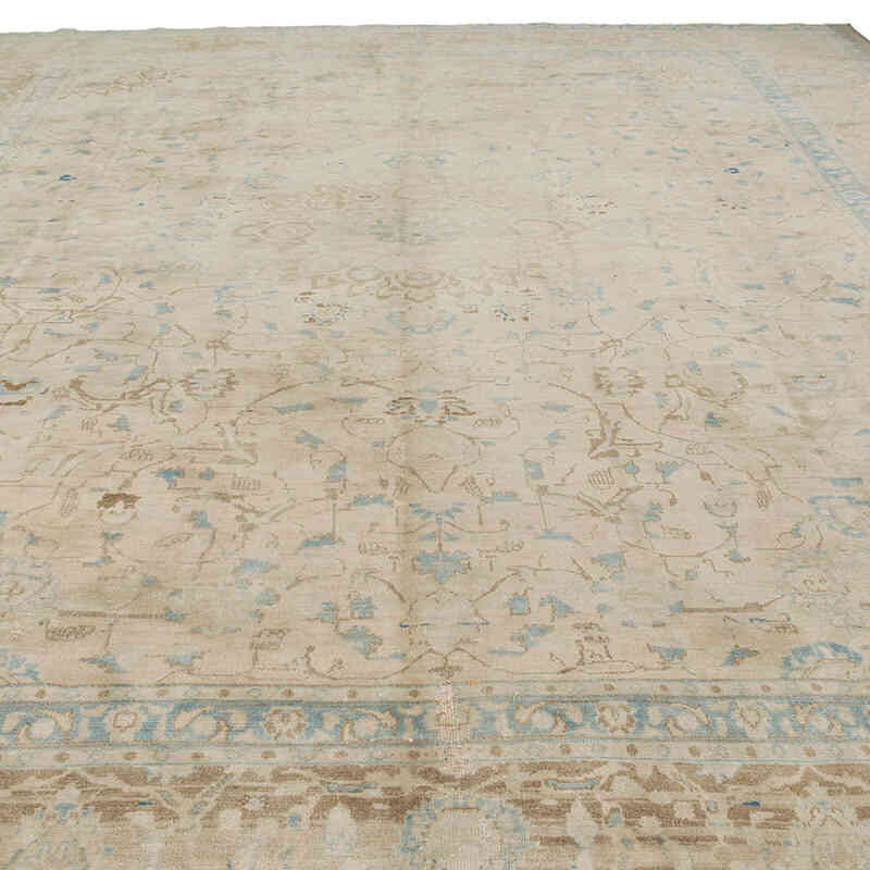 El Dokuma Vintage Halı - 301 cm x 371 cm - K0075437