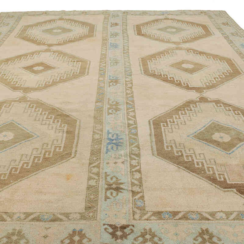 Vintage Turkish Hand-Knotted Rug - 8' 8" x 10' 10" (104" x 130") - K0075440