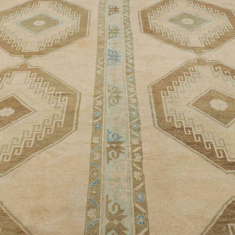 Vintage Turkish Hand-Knotted Rug - 8' 8" x 10' 10" (104" x 130") - K0075440