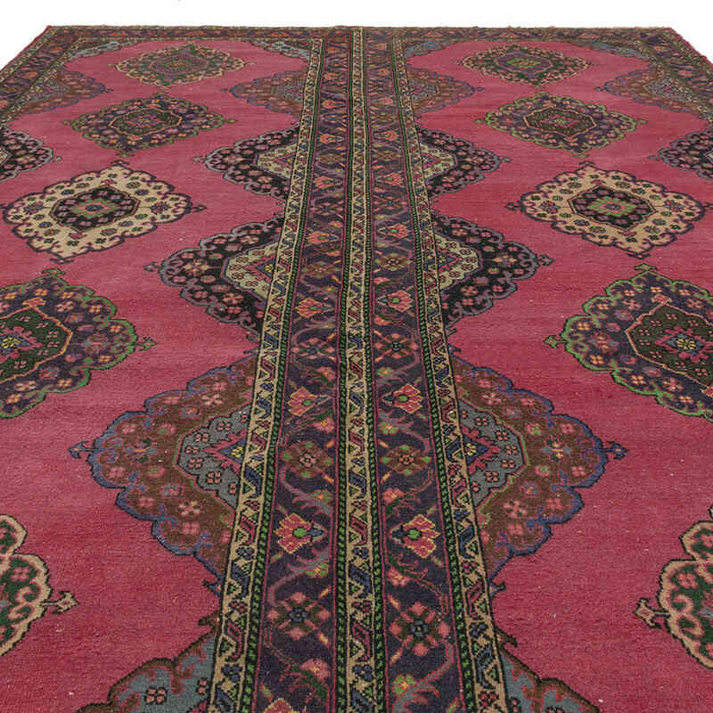 Vintage Turkish Hand-Knotted Rug - 9' 5" x 13' 11" (113" x 167") - K0075442