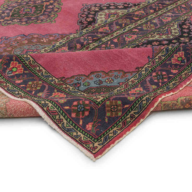 Vintage Turkish Hand-Knotted Rug - 9' 5" x 13' 11" (113" x 167") - K0075442