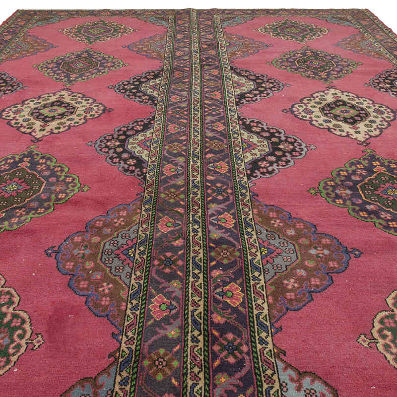 Vintage Turkish Hand-Knotted Rug - 9' 5" x 13' 11" (113" x 167") - K0075442