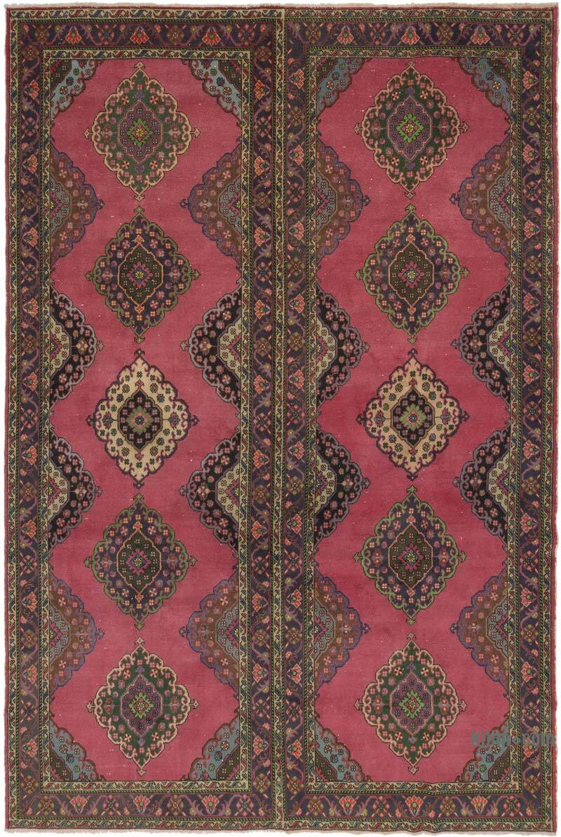 Vintage Turkish Hand-Knotted Rug - 9' 5" x 13' 11" (113" x 167") - K0075442