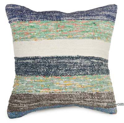 Kilim Pillow Cover - 1' 8" x 1' 8" (20" x 20")