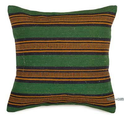 Kilim Pillow Cover - 1' 8" x 1' 8" (20" x 20")