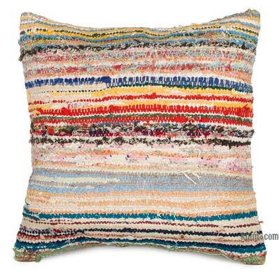 Kilim Pillow Cover - 1' 8" x 1' 8" (20" x 20")