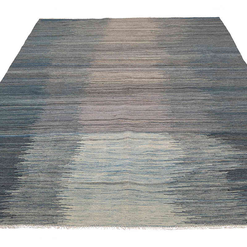 New Hand-Woven Kilim Rug - 6'  x 9' 2" (72" x 110") - K0075483