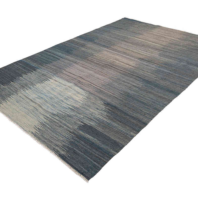 New Hand-Woven Kilim Rug - 6'  x 9' 2" (72" x 110") - K0075483