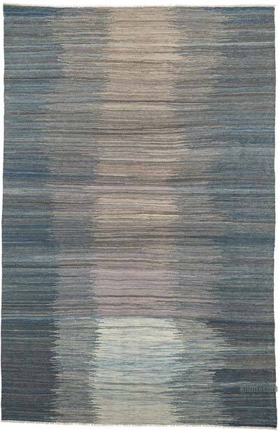 New Hand-Woven Kilim Rug - 6'  x 9' 2" (72" x 110")