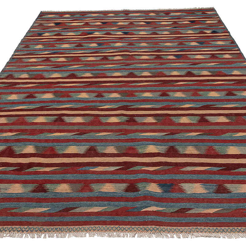 Nueva Alfombra Kilim - 204 cm x 305 cm - K0075485