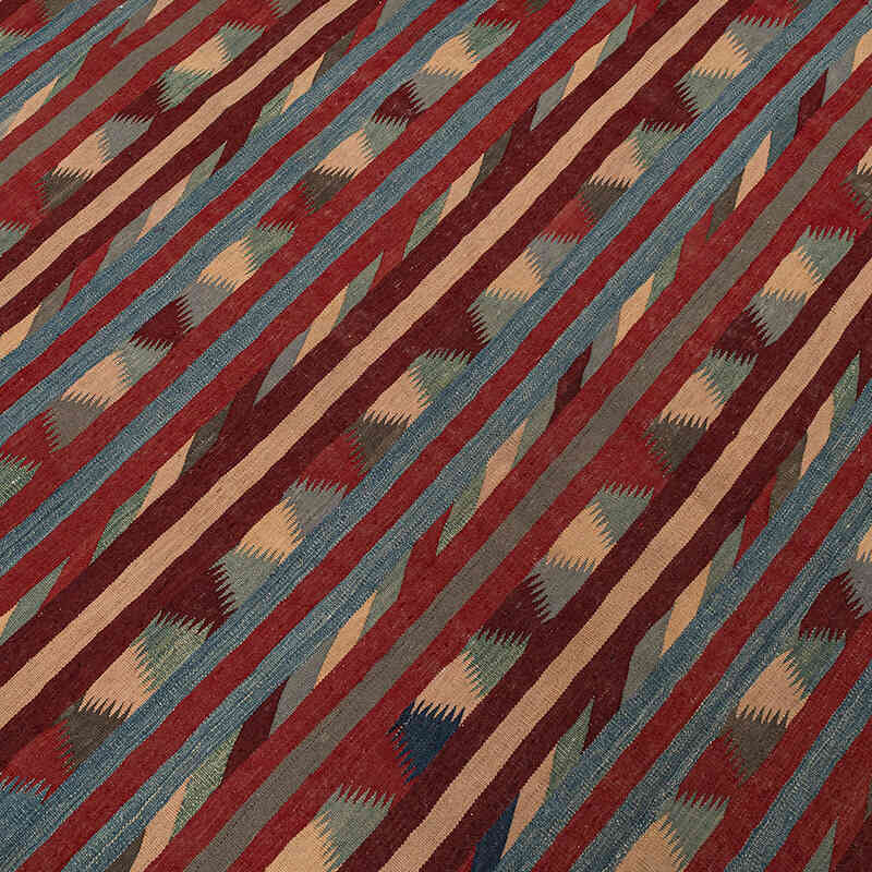 Nueva Alfombra Kilim - 204 cm x 305 cm - K0075485