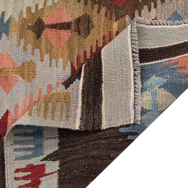 New Hand-Woven Kilim Rug - 5'  x 6' 6" (60" x 78") - K0075489