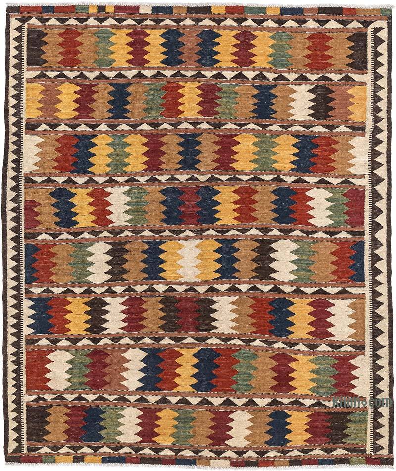 Yeni Kök Boya El Dokuma Kilim - 164 cm x 194 cm - K0075491