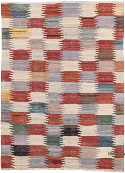 Yeni Kök Boya El Dokuma Kilim - 146 cm x 198 cm