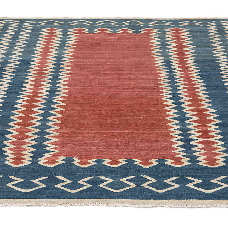 New Hand-Woven Kilim Rug - 5'  x 6' 7" (60" x 79") - K0075495
