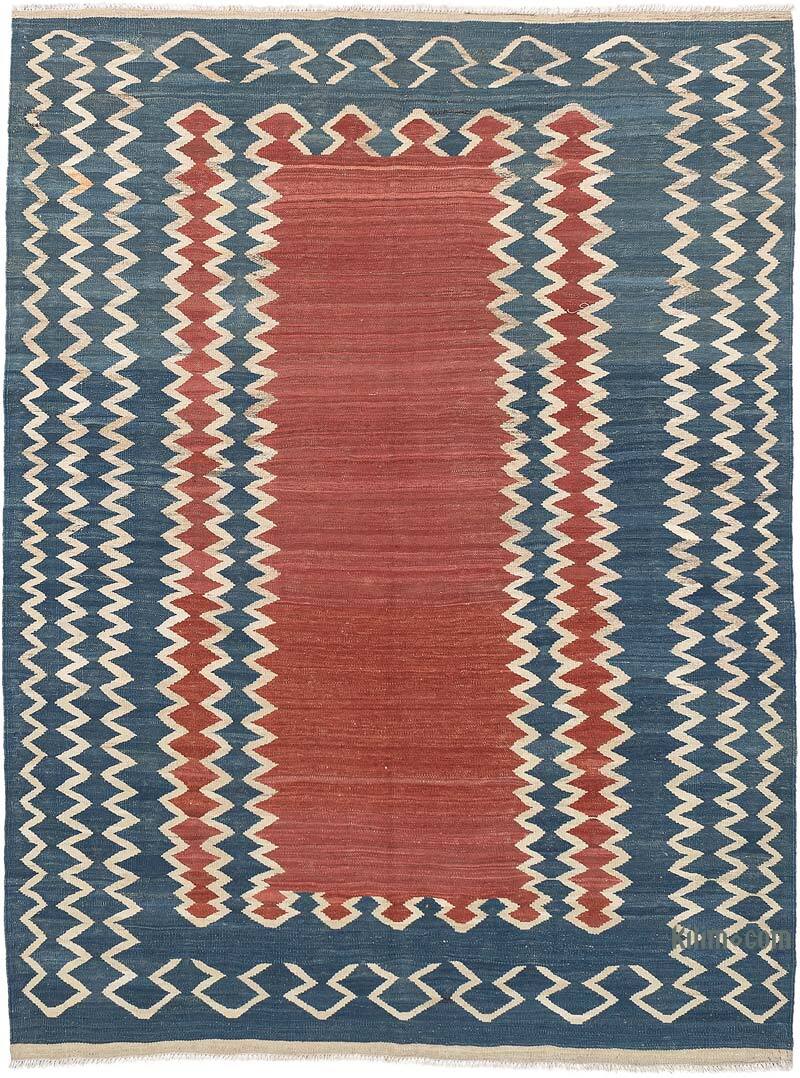New Hand-Woven Kilim Rug - 5'  x 6' 7" (60" x 79") - K0075495