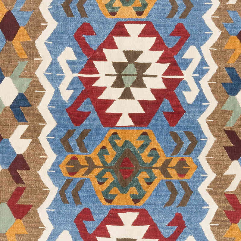 Yeni Kök Boya El Dokuma Kilim - 123 cm x 184 cm - K0075525